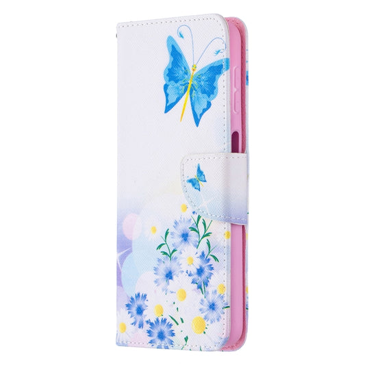 For Samsung Galaxy A32 5G Colored Drawing Pattern Horizontal Flip Leather Case with Holder & Card Slots & Wallet(Butterfly Love) by buy2fix
