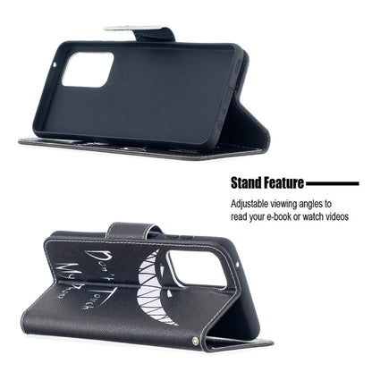 For Samsung Galaxy A52 5G / 4G Colored Drawing Pattern Horizontal Flip Leather Case with Holder & Card Slots & Wallet(Smirk) by buy2fix