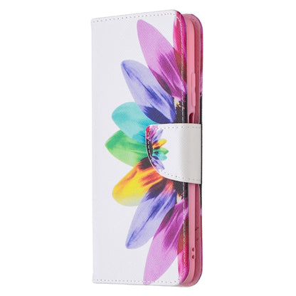 For Xiaomi Poco M3 Colored Drawing Pattern Horizontal Flip Leather Case with Holder & Card Slots & Wallet(Sun Flower) - Xiaomi Cases by buy2fix | Online Shopping UK | buy2fix