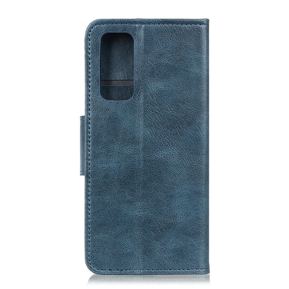 For OnePlus 9 Mirren Crazy Horse Texture Horizontal Flip Leather Case with Holder & Card Slots & Wallet(Blue) - OnePlus Cases by buy2fix | Online Shopping UK | buy2fix