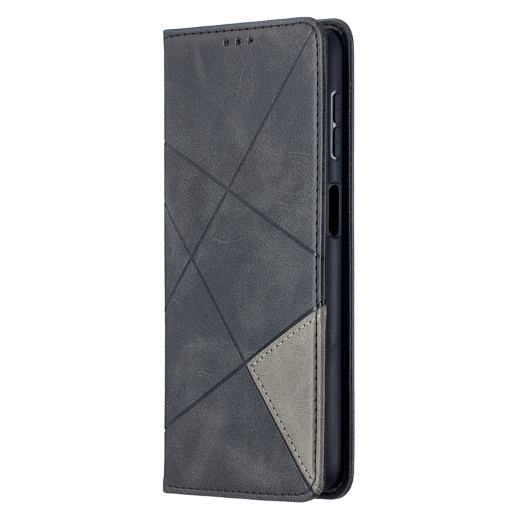 For Samsung Galaxy A32 5G Prismatic Invisible Magnetic Horizontal Flip Leather Case with Holder & Card Slots & Photo Frame(Black) by buy2fix