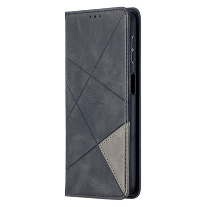 For Samsung Galaxy A32 5G Prismatic Invisible Magnetic Horizontal Flip Leather Case with Holder & Card Slots & Photo Frame(Black) by buy2fix