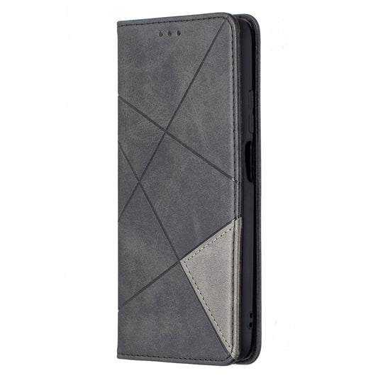 For Xiaomi Poco M3 Prismatic Invisible Magnetic Horizontal Flip Leather Case with Holder & Card Slots & Photo Frame(Black) - Xiaomi Cases by buy2fix | Online Shopping UK | buy2fix