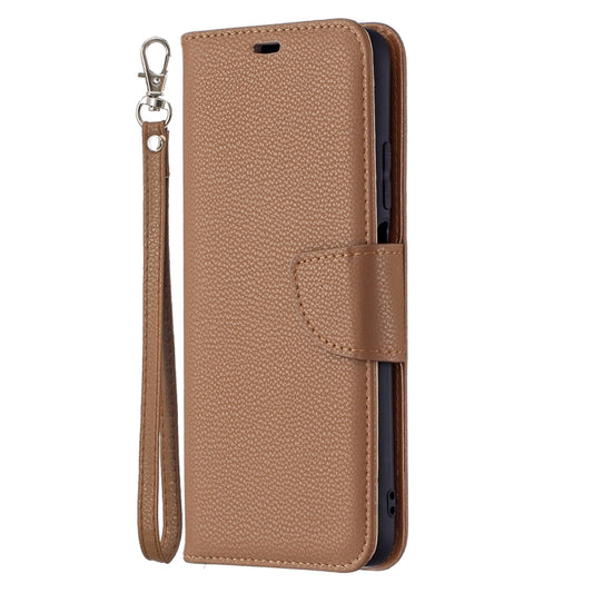 For Xiaomi Poco M3 Litchi Texture Pure Color Horizontal Flip PU Leather Case with Holder & Card Slots & Wallet & Lanyard(Brown) - Xiaomi Cases by buy2fix | Online Shopping UK | buy2fix