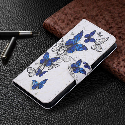 For Samsung Galaxy A32 5G Colored Drawing Pattern Horizontal Flip Leather Case with Holder & Card Slots & Wallet(Butterfly Swarm) by buy2fix