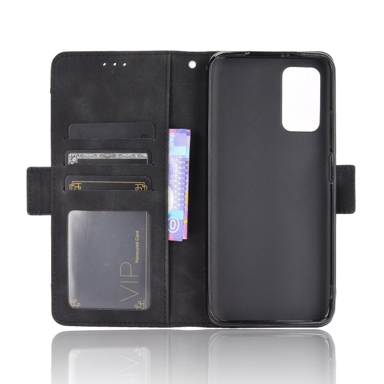 For Xiaomi Redmi 9T & Note 9 4G Skin Feel Calf Pattern Horizontal Flip Leather Case with Holder & Card Slots & Photo Frame(Black) - Xiaomi Cases by buy2fix | Online Shopping UK | buy2fix