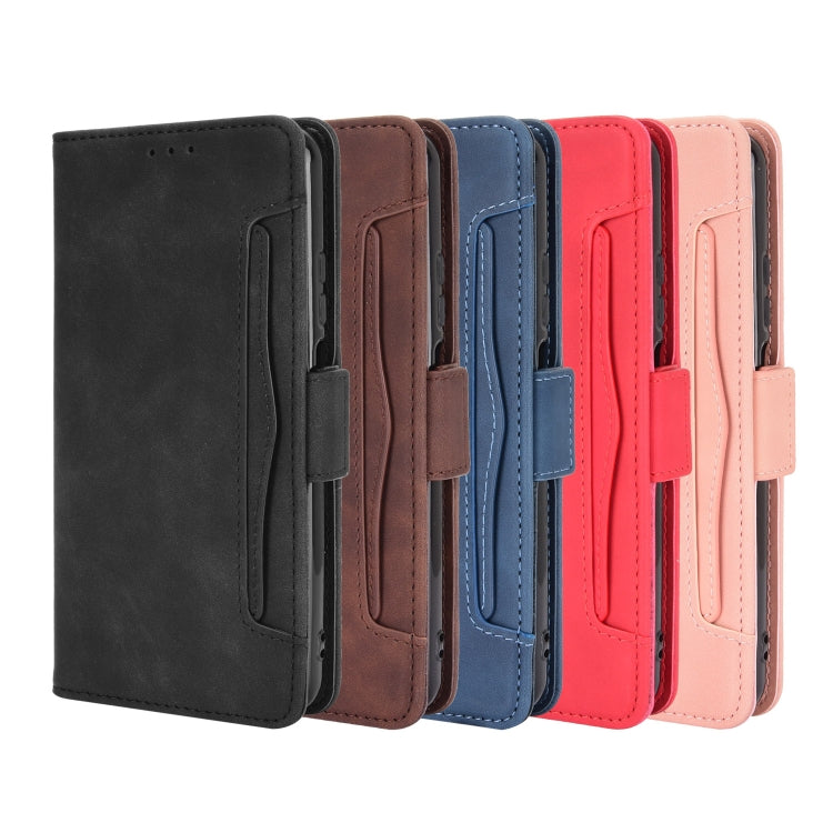 For Xiaomi Redmi 9T & Note 9 4G Skin Feel Calf Pattern Horizontal Flip Leather Case with Holder & Card Slots & Photo Frame(Black) - Xiaomi Cases by buy2fix | Online Shopping UK | buy2fix