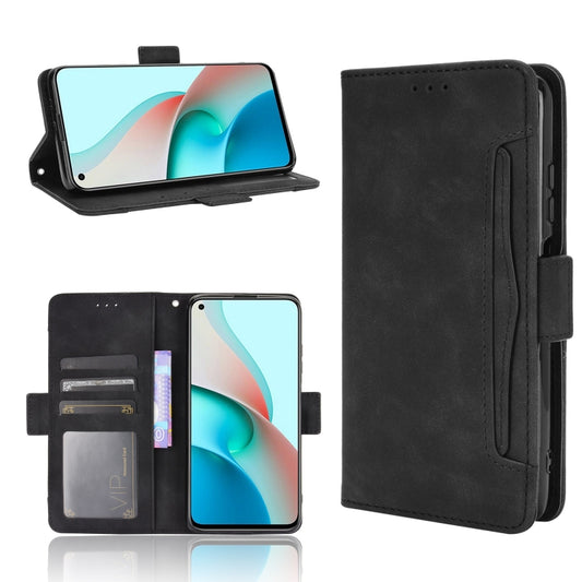 For Xiaomi Redmi Note 9T 5G Skin Feel Calf Pattern Horizontal Flip Leather Case with Holder & Card Slots & Photo Frame(Black) - Xiaomi Cases by buy2fix | Online Shopping UK | buy2fix