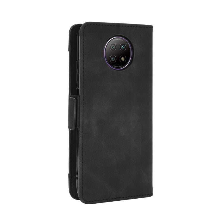 For Xiaomi Redmi Note 9T 5G Skin Feel Calf Pattern Horizontal Flip Leather Case with Holder & Card Slots & Photo Frame(Black) - Xiaomi Cases by buy2fix | Online Shopping UK | buy2fix