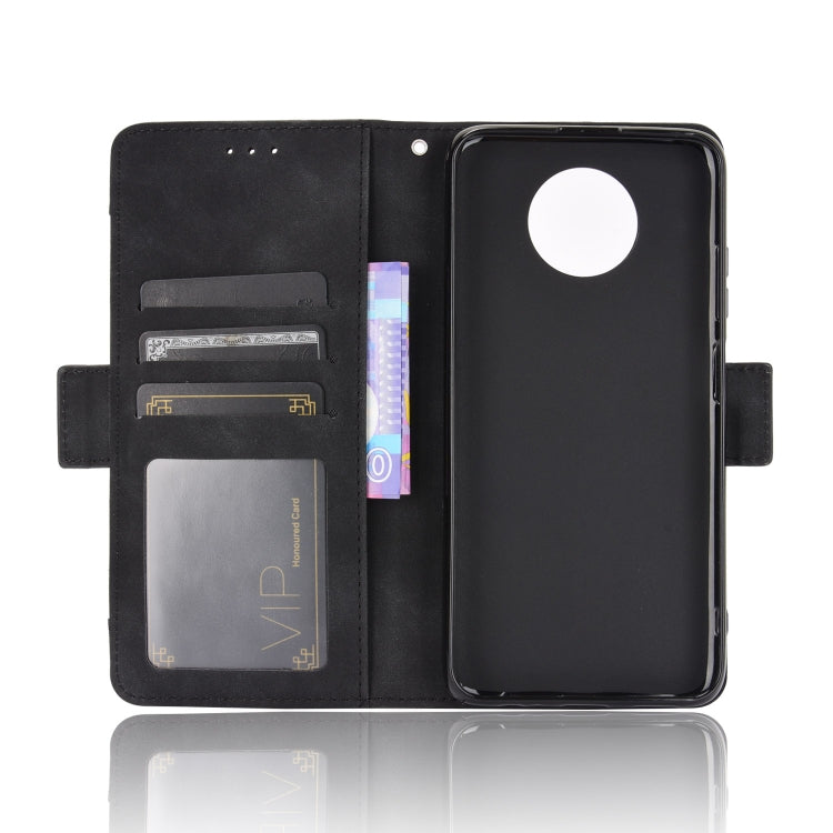 For Xiaomi Redmi Note 9T 5G Skin Feel Calf Pattern Horizontal Flip Leather Case with Holder & Card Slots & Photo Frame(Black) - Xiaomi Cases by buy2fix | Online Shopping UK | buy2fix