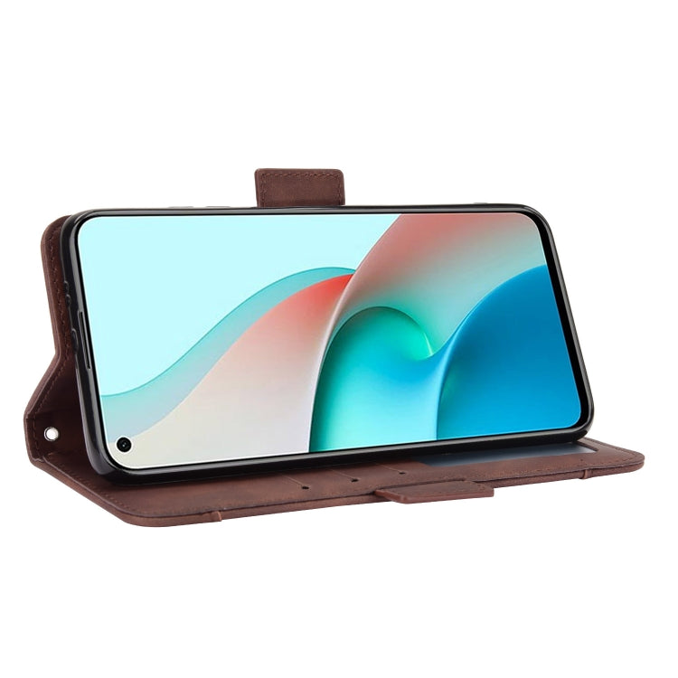 For Xiaomi Redmi Note 9T 5G Skin Feel Calf Pattern Horizontal Flip Leather Case with Holder & Card Slots & Photo Frame(Brown) - Xiaomi Cases by buy2fix | Online Shopping UK | buy2fix