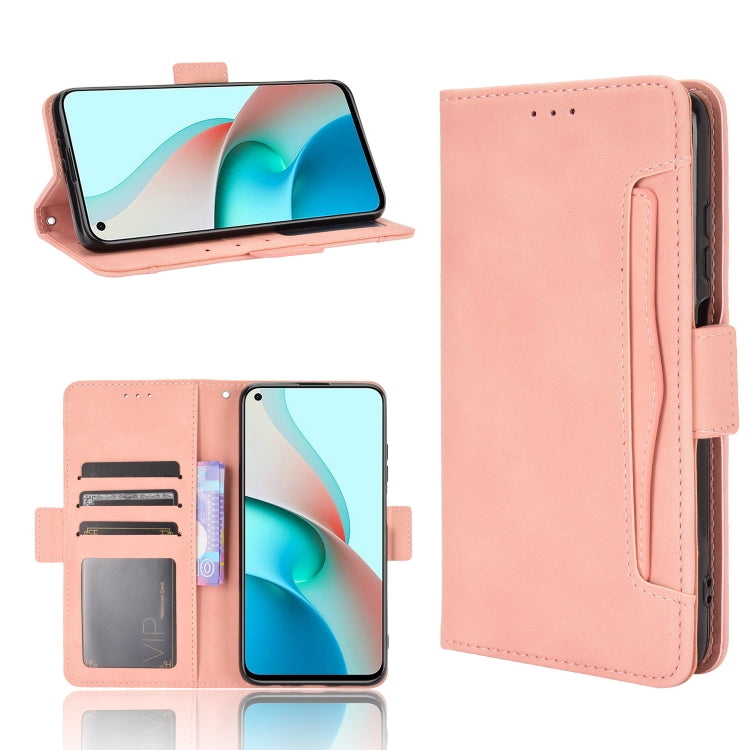 For Xiaomi Redmi Note 9T 5G Skin Feel Calf Pattern Horizontal Flip Leather Case with Holder & Card Slots & Photo Frame(Pink) - Xiaomi Cases by buy2fix | Online Shopping UK | buy2fix