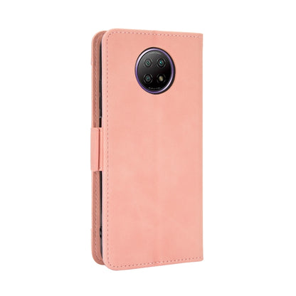 For Xiaomi Redmi Note 9T 5G Skin Feel Calf Pattern Horizontal Flip Leather Case with Holder & Card Slots & Photo Frame(Pink) - Xiaomi Cases by buy2fix | Online Shopping UK | buy2fix