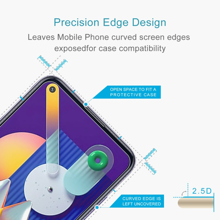 For Samsung Galaxy M11 & A11 0.26mm 9H 2.5D Tempered Glass Film - Galaxy Tempered Glass by DIYLooks | Online Shopping UK | buy2fix
