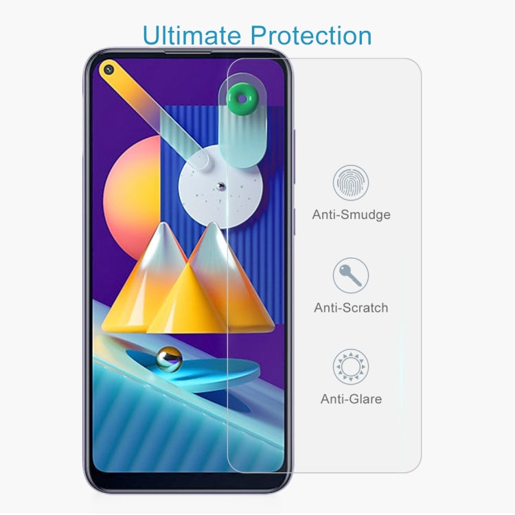 For Samsung Galaxy M11 & A11 0.26mm 9H 2.5D Tempered Glass Film - Galaxy Tempered Glass by DIYLooks | Online Shopping UK | buy2fix