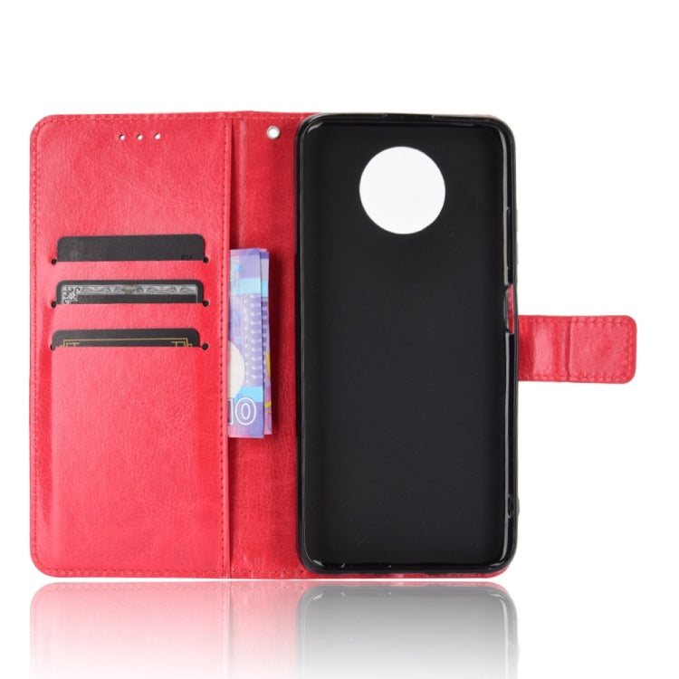 For Xiaomi Redmi Note 9T 5G / Note 9 5G Retro Crazy Horse Texture Horizontal Flip Leather Case with Holder & Card Slots & Photo Frame(Red) - Xiaomi Cases by buy2fix | Online Shopping UK | buy2fix