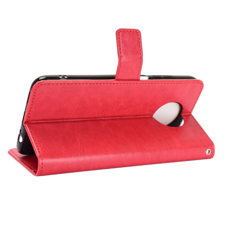 For Xiaomi Redmi Note 9T 5G / Note 9 5G Retro Crazy Horse Texture Horizontal Flip Leather Case with Holder & Card Slots & Photo Frame(Red) - Xiaomi Cases by buy2fix | Online Shopping UK | buy2fix