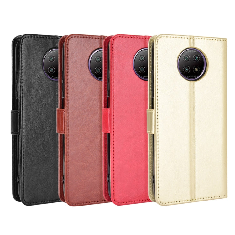 For Xiaomi Redmi Note 9T 5G / Note 9 5G Retro Crazy Horse Texture Horizontal Flip Leather Case with Holder & Card Slots & Photo Frame(Red) - Xiaomi Cases by buy2fix | Online Shopping UK | buy2fix