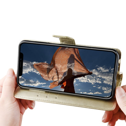 For Samsung Galaxy S21 Ultra 5G Retro Crazy Horse Texture Horizontal Flip Leather Case with Holder & Card Slots & Photo Frame(Gold) - Galaxy S21 Ultra 5G Cases by buy2fix | Online Shopping UK | buy2fix