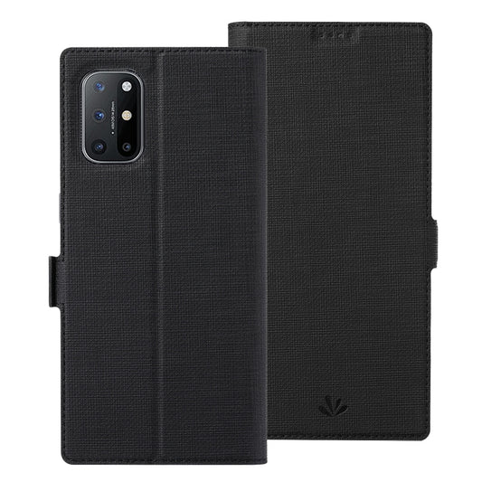 For OnePlus 8T ViLi K Series Shockproof TPU + PU Leather Magnetic Buckle Horizontal Flip Case with Card Slots & Wallet & Holder(Black) - OnePlus Cases by ViLi | Online Shopping UK | buy2fix