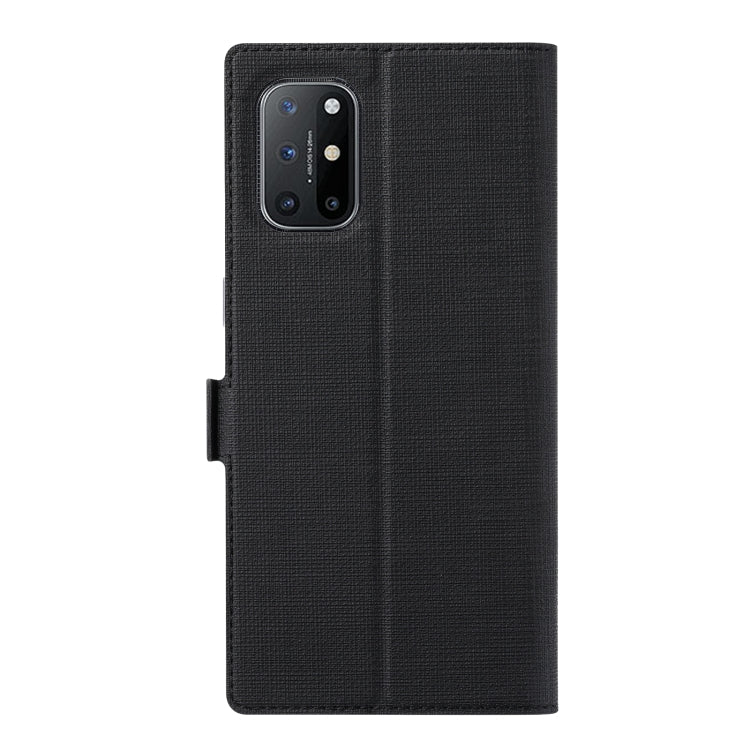 For OnePlus 8T ViLi K Series Shockproof TPU + PU Leather Magnetic Buckle Horizontal Flip Case with Card Slots & Wallet & Holder(Black) - OnePlus Cases by ViLi | Online Shopping UK | buy2fix