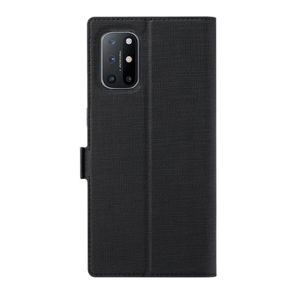 For OnePlus 8T ViLi K Series Shockproof TPU + PU Leather Magnetic Buckle Horizontal Flip Case with Card Slots & Wallet & Holder(Black) - OnePlus Cases by ViLi | Online Shopping UK | buy2fix