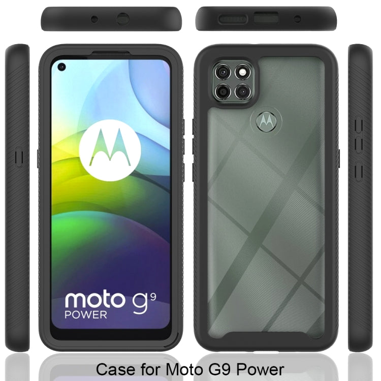 For Motorola Moto G9 Power Starry Sky Solid Color Series Shockproof PC + TPU Protective Case(Royal Blue) - Motorola Cases by buy2fix | Online Shopping UK | buy2fix