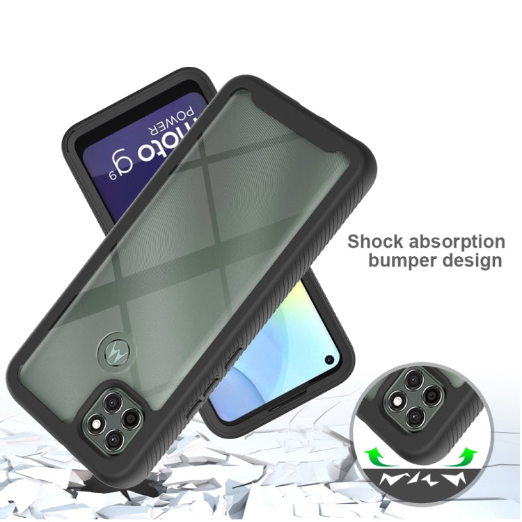 For Motorola Moto G9 Power Starry Sky Solid Color Series Shockproof PC + TPU Protective Case(Royal Blue) - Motorola Cases by buy2fix | Online Shopping UK | buy2fix
