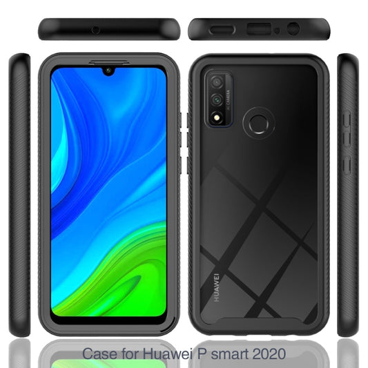 For Huawei P Smart 2020 Starry Sky Solid Color Series Shockproof PC + TPU Protective Case(Black) - Huawei Cases by buy2fix | Online Shopping UK | buy2fix