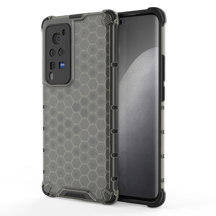For vivo X60 Pro Shockproof Honeycomb PC + TPU Protective Case(Black) - vivo Cases by buy2fix | Online Shopping UK | buy2fix