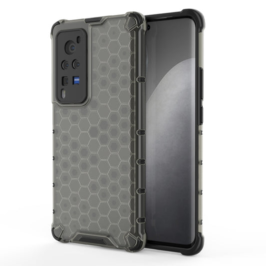 For vivo X60 Pro Shockproof Honeycomb PC + TPU Protective Case(Black) - vivo Cases by buy2fix | Online Shopping UK | buy2fix