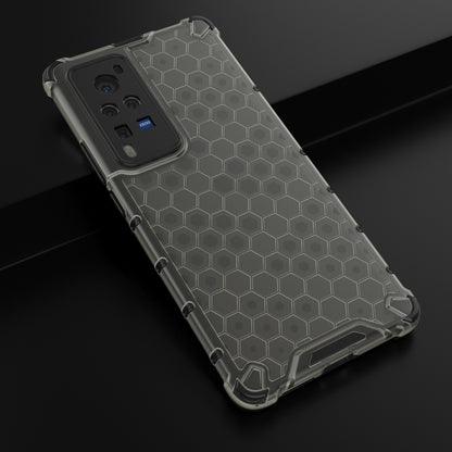 For vivo X60 Pro Shockproof Honeycomb PC + TPU Protective Case(Black) - vivo Cases by buy2fix | Online Shopping UK | buy2fix