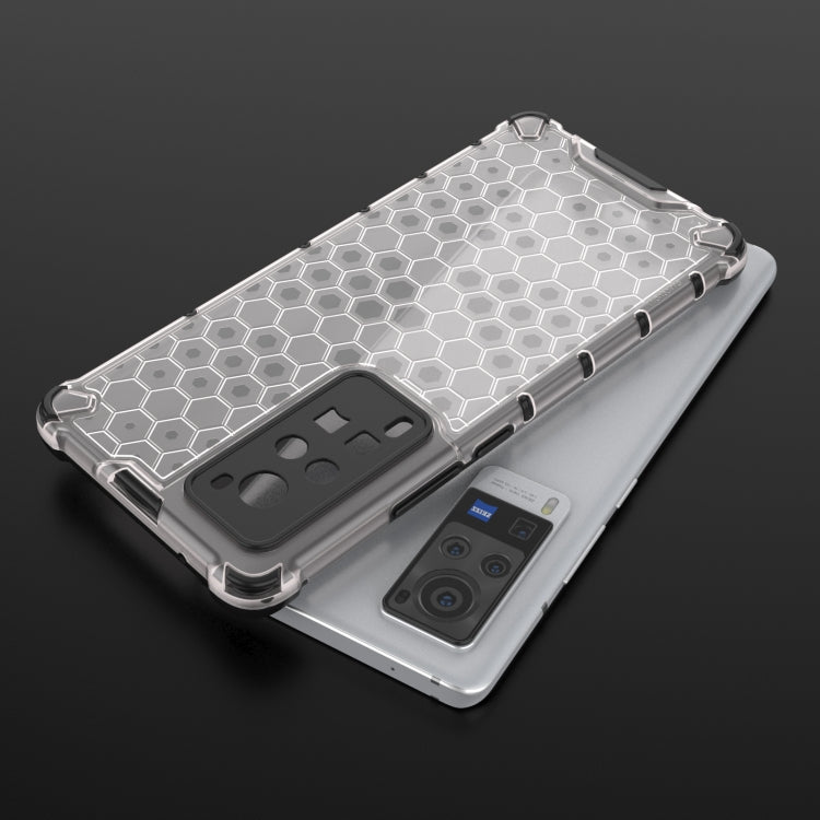 For vivo X60 Pro Shockproof Honeycomb PC + TPU Protective Case(Black) - vivo Cases by buy2fix | Online Shopping UK | buy2fix