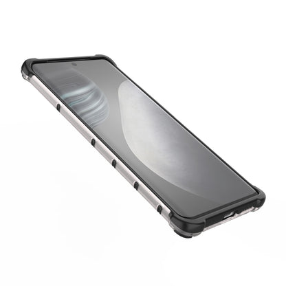 For vivo X60 Pro Shockproof Honeycomb PC + TPU Protective Case(Red) - vivo Cases by buy2fix | Online Shopping UK | buy2fix