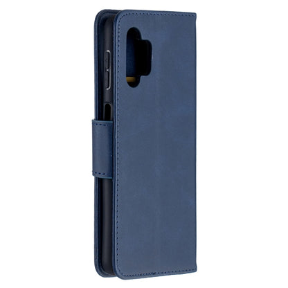 For Samsung Galaxy A32 5G Retro Lambskin Texture Pure Color Horizontal Flip PU Leather Case with Holder & Card Slots & Wallet & Lanyard(Blue) by buy2fix