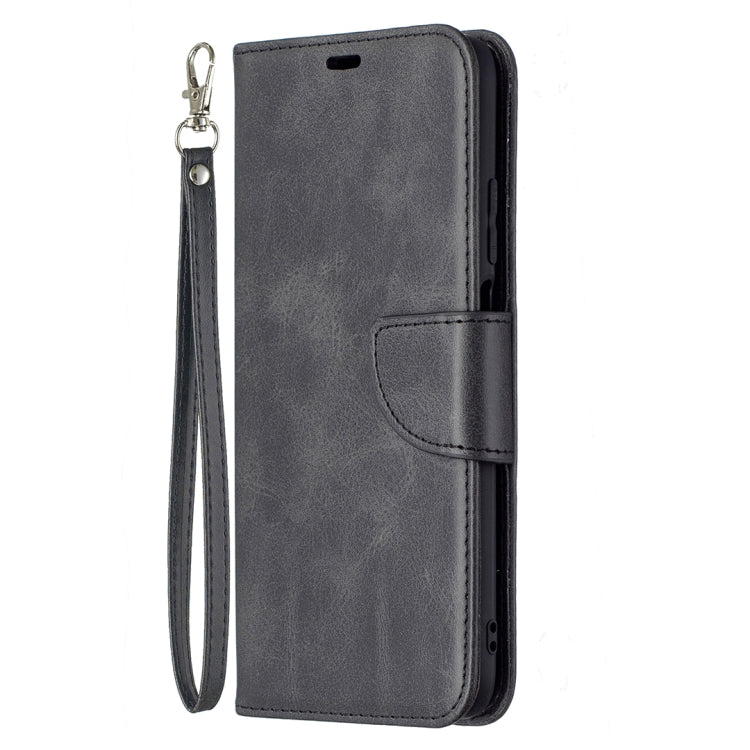 For Xiaomi Poco M3 Retro Lambskin Texture Pure Color Horizontal Flip PU Leather Case with Holder & Card Slots & Wallet & Lanyard(Black) - Xiaomi Cases by buy2fix | Online Shopping UK | buy2fix