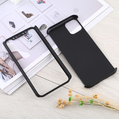 For iPhone 11 Shockproof PC Full Coverage Protective Case with Tempered Glass Film(Black) - iPhone 11 Cases by buy2fix | Online Shopping UK | buy2fix