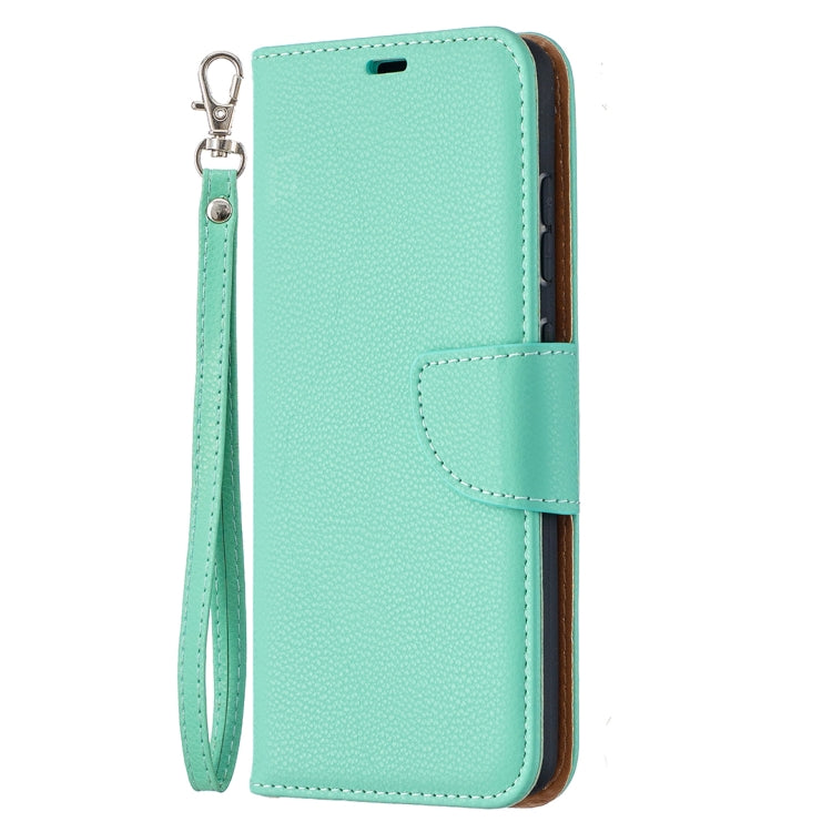For Samsung Galaxy A52 5G / 4G Litchi Texture Pure Color Horizontal Flip PU Leather Case with Holder & Card Slots & Wallet & Lanyard(Green) by buy2fix