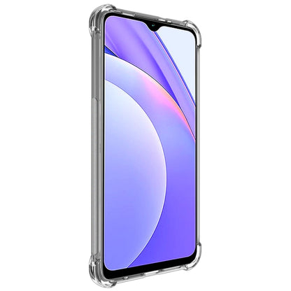 For Xiaomi Redmi Note 9 4G / 9 Power IMAK All-inclusive Shockproof Airbag TPU Case with Screen Protector(Transparent) - Xiaomi Cases by imak | Online Shopping UK | buy2fix