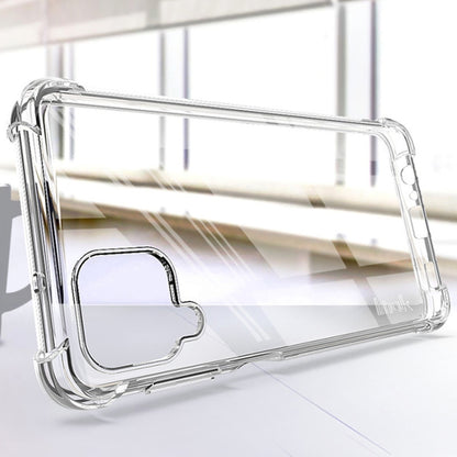 For Samsung Galaxy A12 5G IMAK All-inclusive Shockproof Airbag TPU Case with Screen Protector(Transparent) by imak