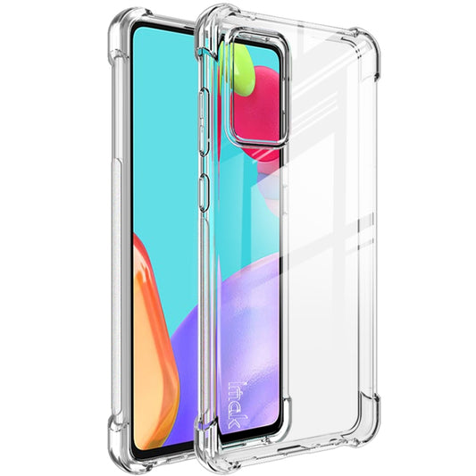 For Samsung Galaxy A72 5G / 4G IMAK All-inclusive Shockproof Airbag TPU Case with Screen Protector(Transparent) by imak