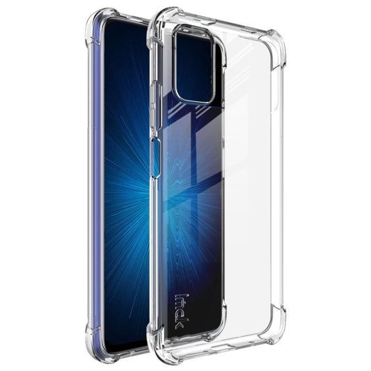 For Xiaomi Poco M3 IMAK All-inclusive Shockproof Airbag TPU Case with Screen Protector(Transparent) - Xiaomi Cases by imak | Online Shopping UK | buy2fix