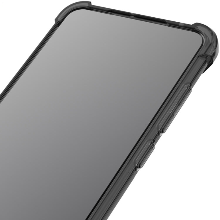 For Xiaomi Poco M3 IMAK All-inclusive Shockproof Airbag TPU Case with Screen Protector(Transparent Black) - Xiaomi Cases by imak | Online Shopping UK | buy2fix