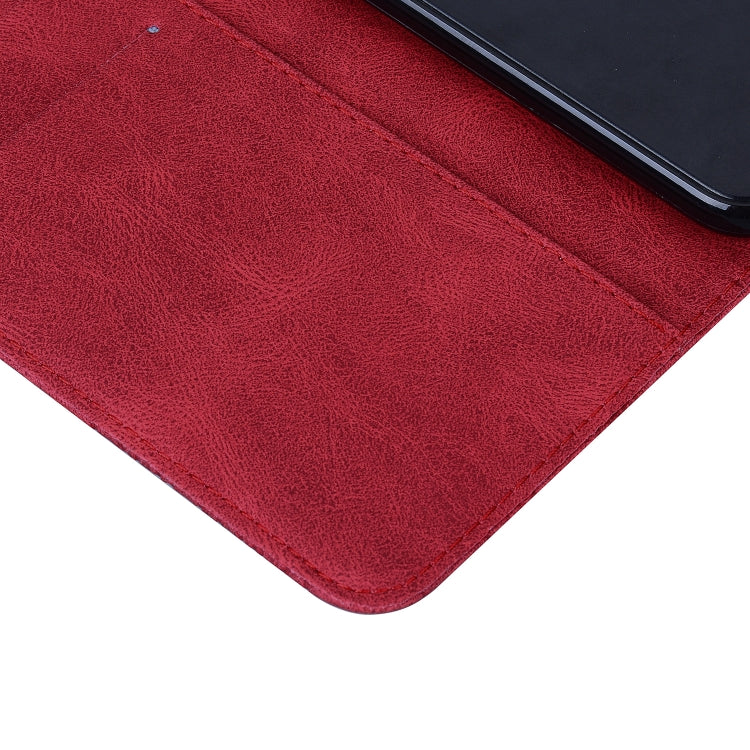For iPhone 11 Retro Skin Feel Butterflies Embossing Horizontal Flip Leather Case with Holder & Card Slots & Wallet (Red) - iPhone 11 Cases by buy2fix | Online Shopping UK | buy2fix