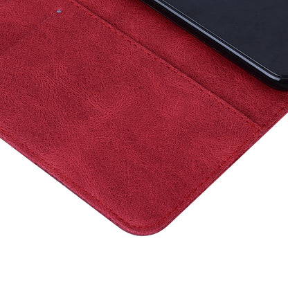 For iPhone 11 Retro Skin Feel Butterflies Embossing Horizontal Flip Leather Case with Holder & Card Slots & Wallet (Red) - iPhone 11 Cases by buy2fix | Online Shopping UK | buy2fix