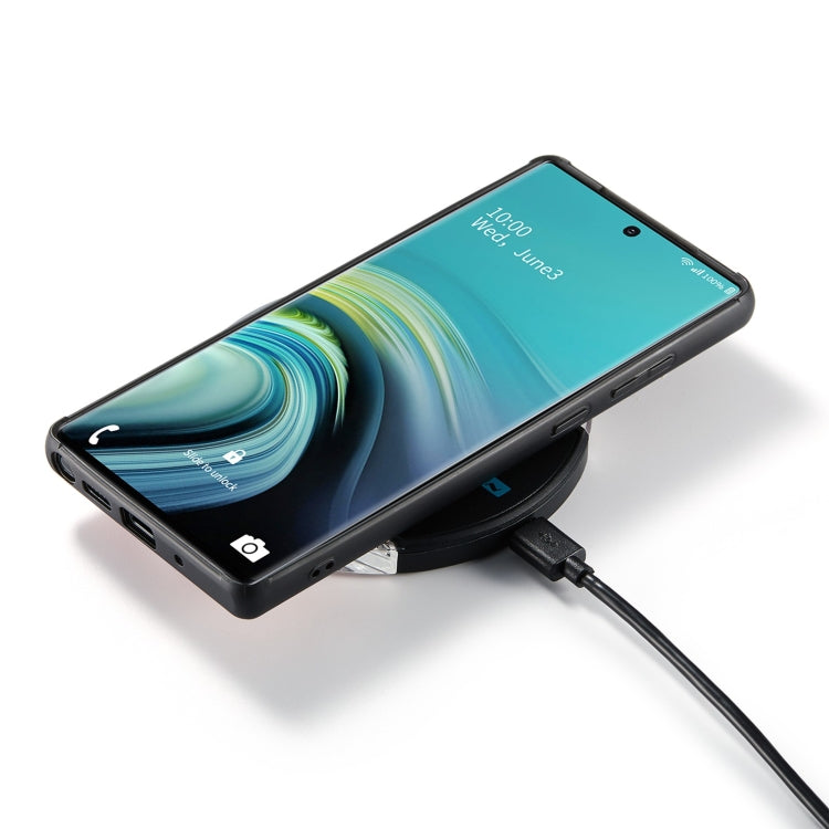 For Samsung Galaxy Note20 JEEHOOD Retro Magnetic Detachable Protective Case with Wallet & Card Slot & Holder(Brown) by buy2fix