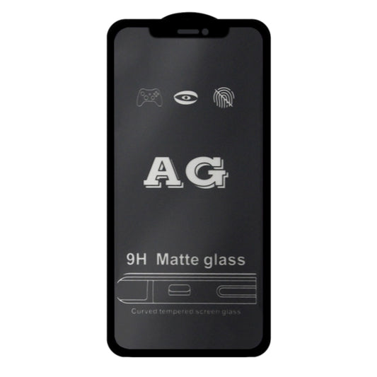 For iPhone 12 mini AG Matte Frosted Full Cover Tempered Glass Film - iPhone 12 mini Tempered Glass by buy2fix | Online Shopping UK | buy2fix