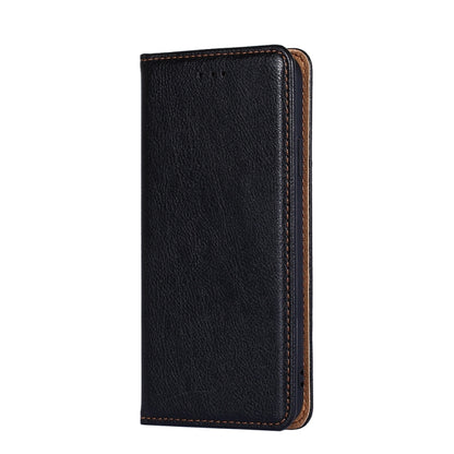 For Samsung Galaxy A20e PU + TPU Gloss Oil Solid Color Magnetic Horizontal Flip Leather Case with Holder & Card Slot & Wallet(Black) - Galaxy Phone Cases by buy2fix | Online Shopping UK | buy2fix
