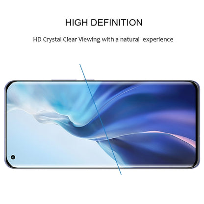 For Xiaomi Mi 11 / 11 Ultra (Edge Glue) 9H HD 3D Curved Edge Tempered Glass Film(Black) by buy2fix