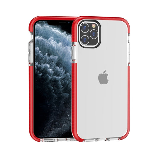 For iPhone 11 Pro Max Highly Transparent Soft TPU Case(Red) - iPhone 11 Pro Max Cases by buy2fix | Online Shopping UK | buy2fix